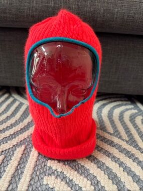 Coal Headwear Neon Orange Knit Balaclava Ski Mask Unisex One Size